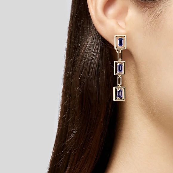 Tiffany limited Jewel Box drop earrings - Picture 4 of 4